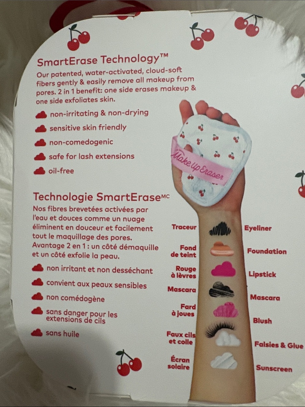 Make Up Eraser Cherry Crush 5-Day Set - Picture 2 of 2